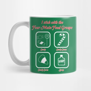 Four main food groups Mug